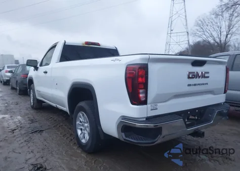 2024 GMC Sierra 1500 4Wd Long Box Pro from USA, damaged, VIN 3GTNUAED9RG379276